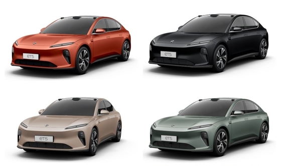 2023年 Nio Et5t マルチリンク フロントサスペンション 中古車 ビッグスペースエネルギーEVカー