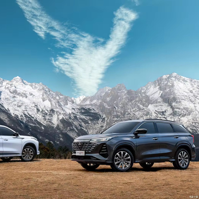 チェンアンCs75プラス 汽車SUV 左手ドライブ 150-200PS 最大パワーの革シート